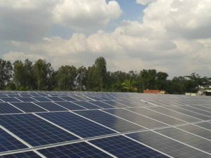 1.65 MW solar power plant , Hosur, Tamilnadu