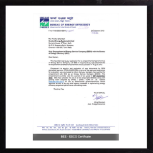 ESCO certification 2